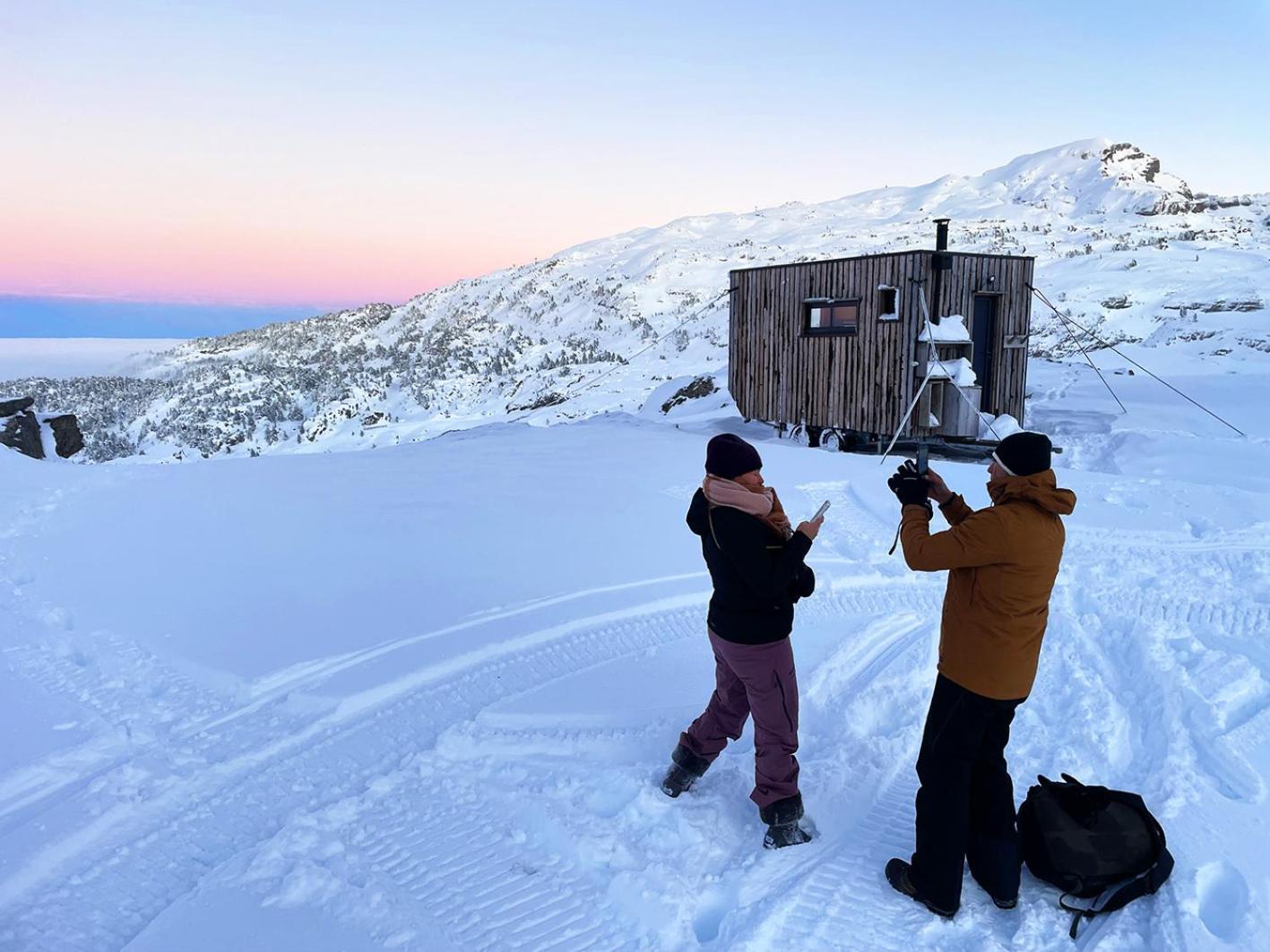 Atipic Lodge Arette Eksteriør bilde